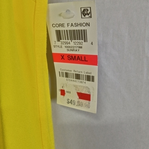 INC International Concepts Sleeveless Top Sunray Hi Low Size Small - Picture 3 of 6